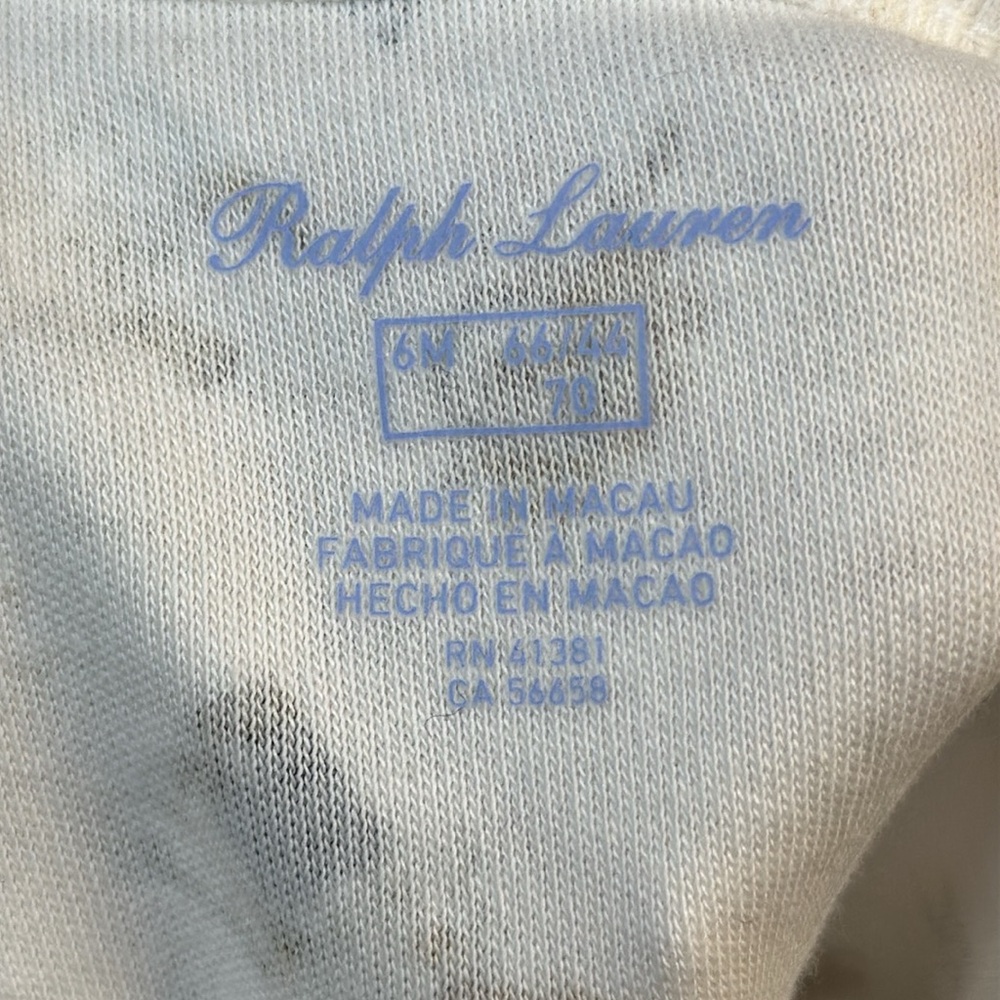 Ralph Lauren Polo Bear Cotton Bodysuit 2-pack - Picture 11 of 16